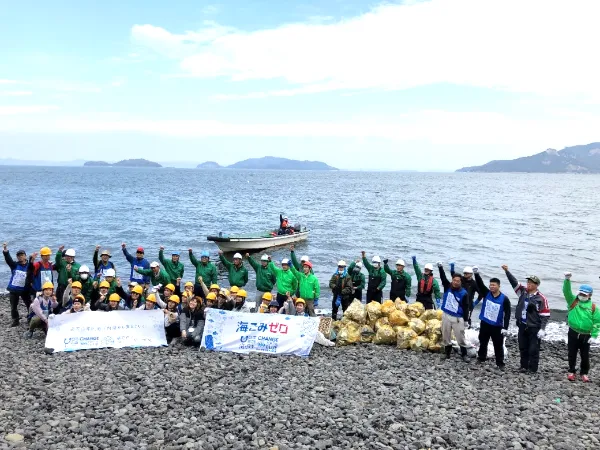 離島海ごみ清掃活動@高見島を開催しました!